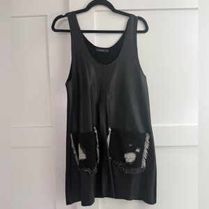 ZARA Sleeveless Faux Dress
